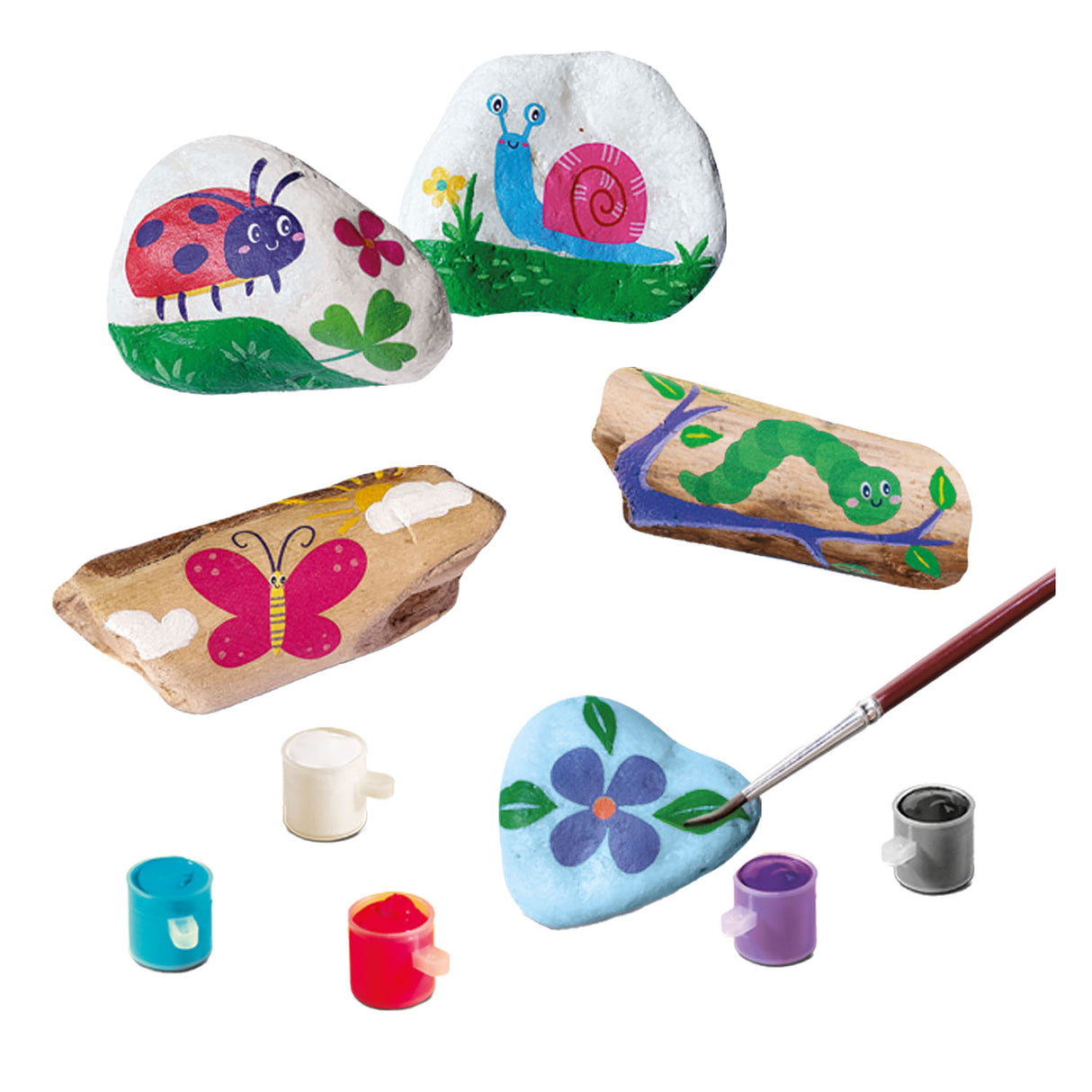 Dekorera SES -stenar och drivved - Inspirerad av naturen