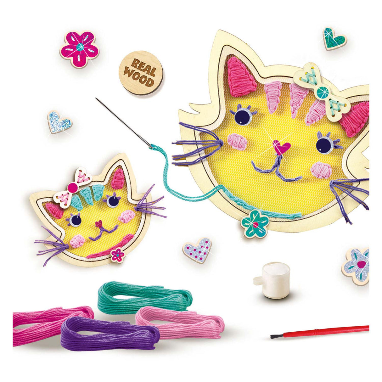 SES hímzés a tüllre