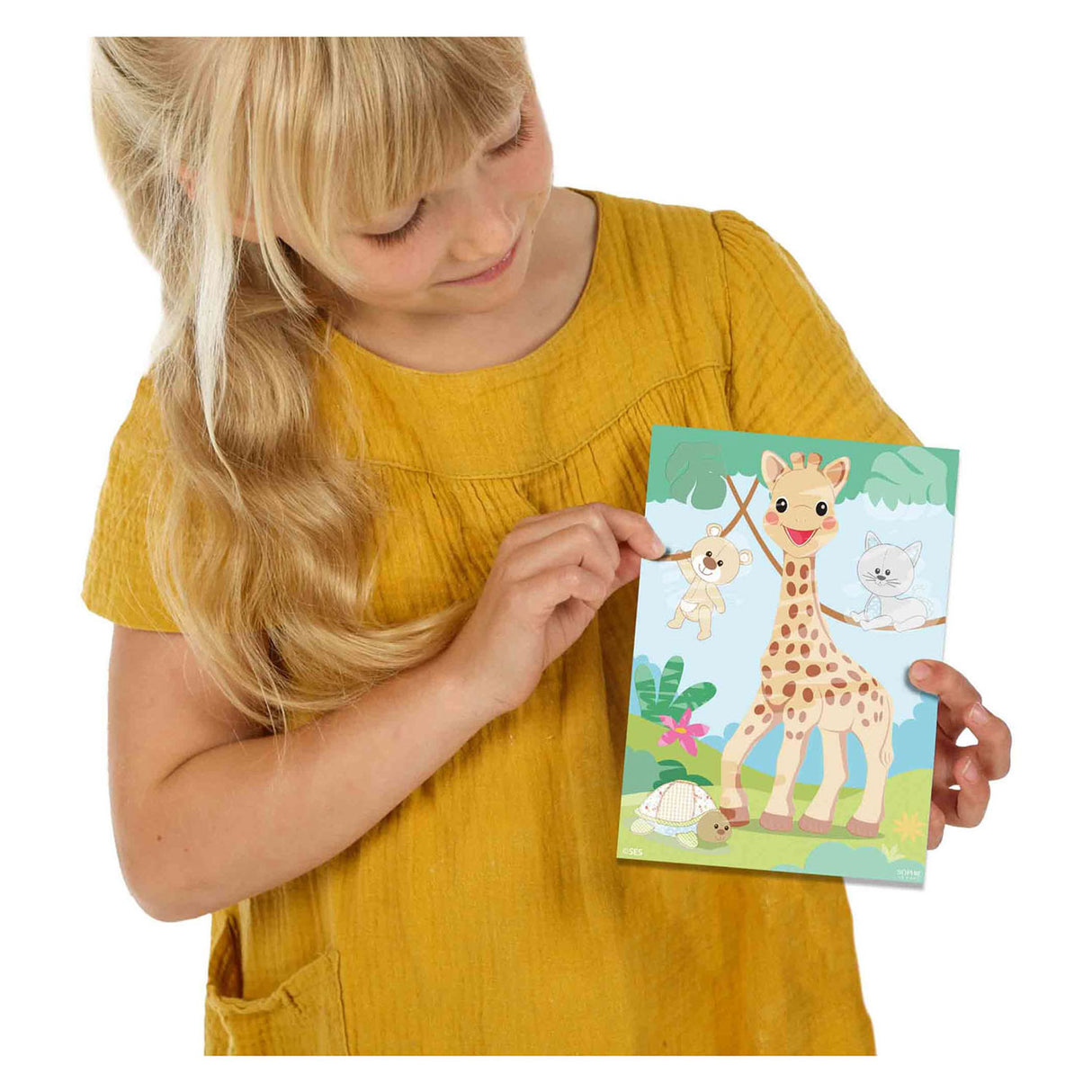 Ses mi primer sophie la girafe - colores con agua