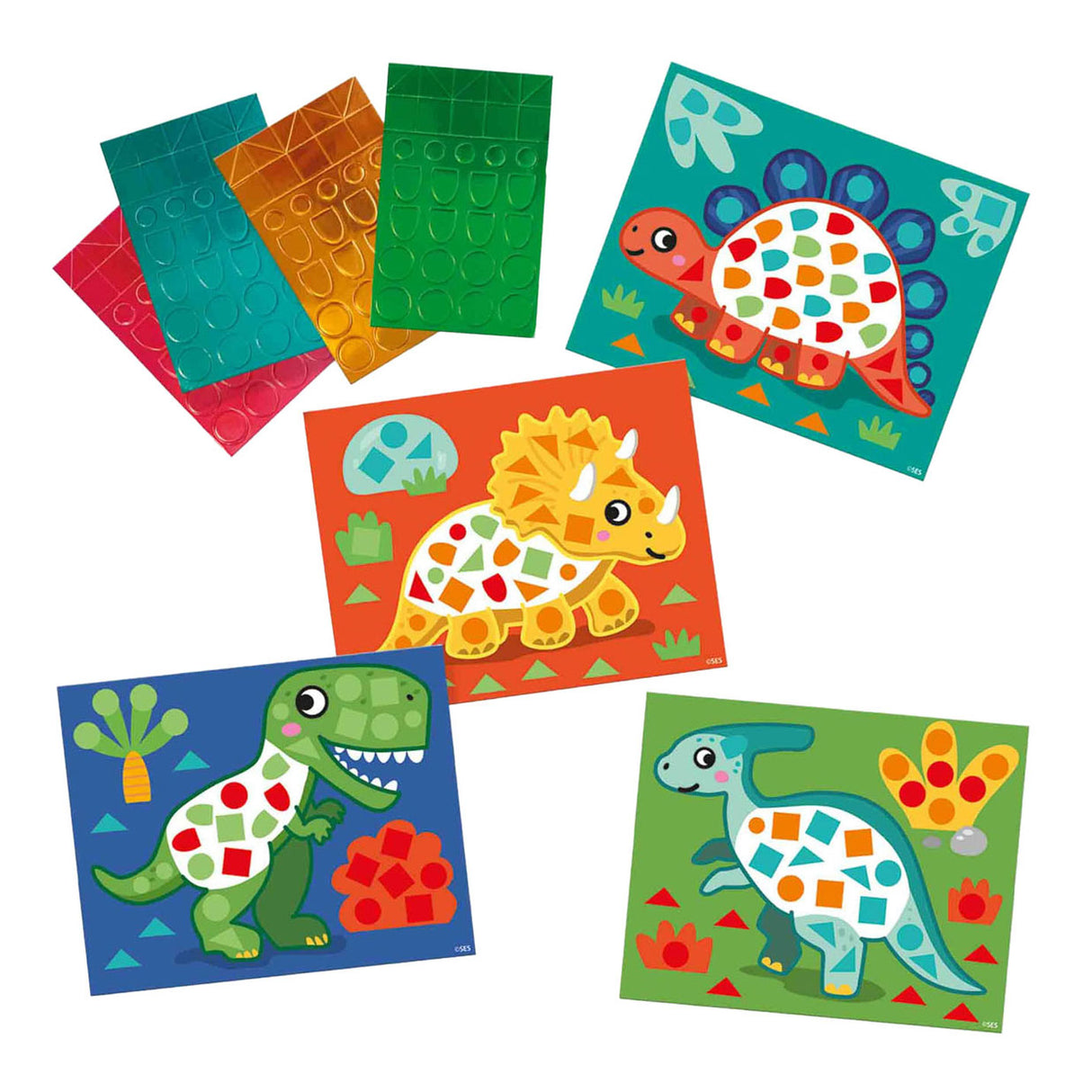 Ses I learn dino mosaics