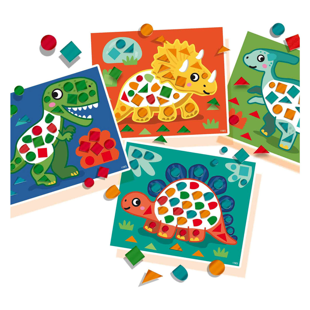 Ses I learn dino mosaics