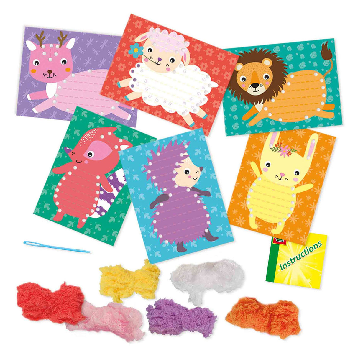 Näkee pörröisten eläinten kirjonta