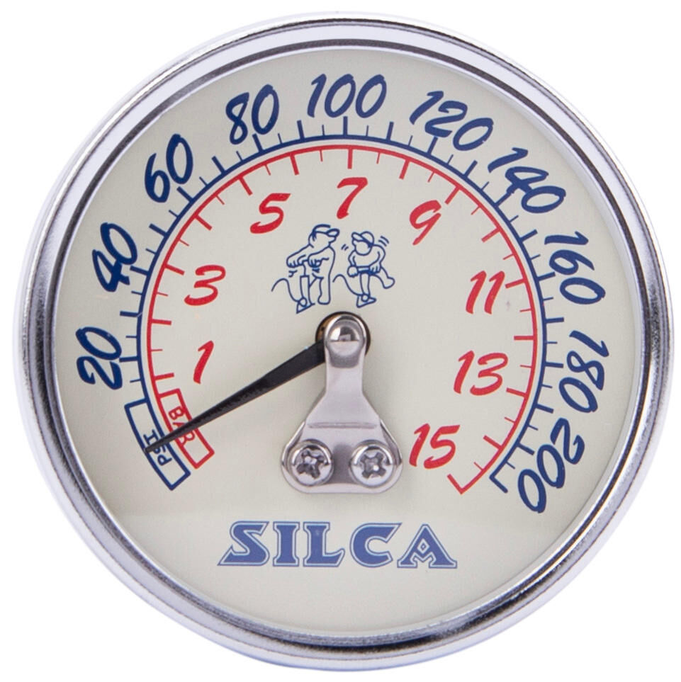 Silca pressure gauge for pista superpista