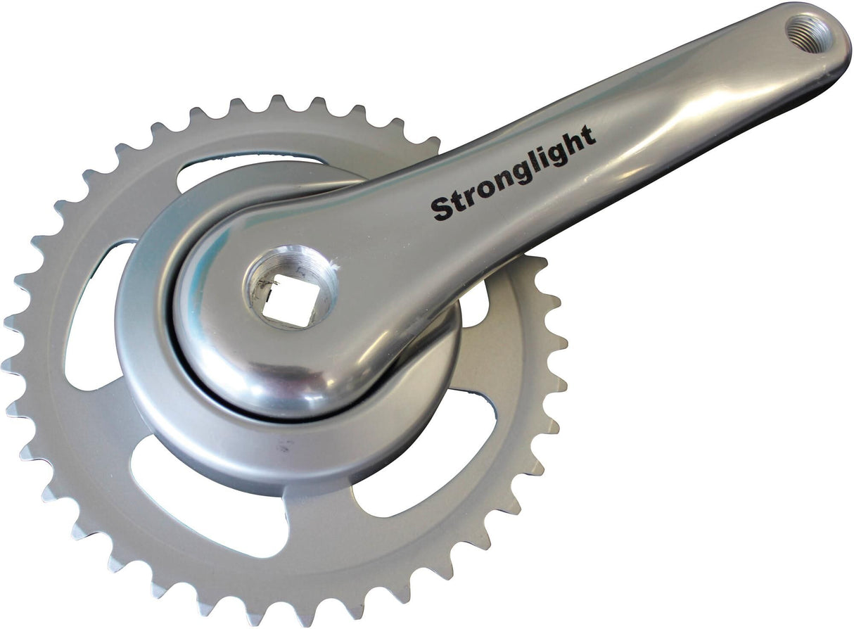 Stronglight crankset earth crankset strongl.earth 38t 170mm sil.