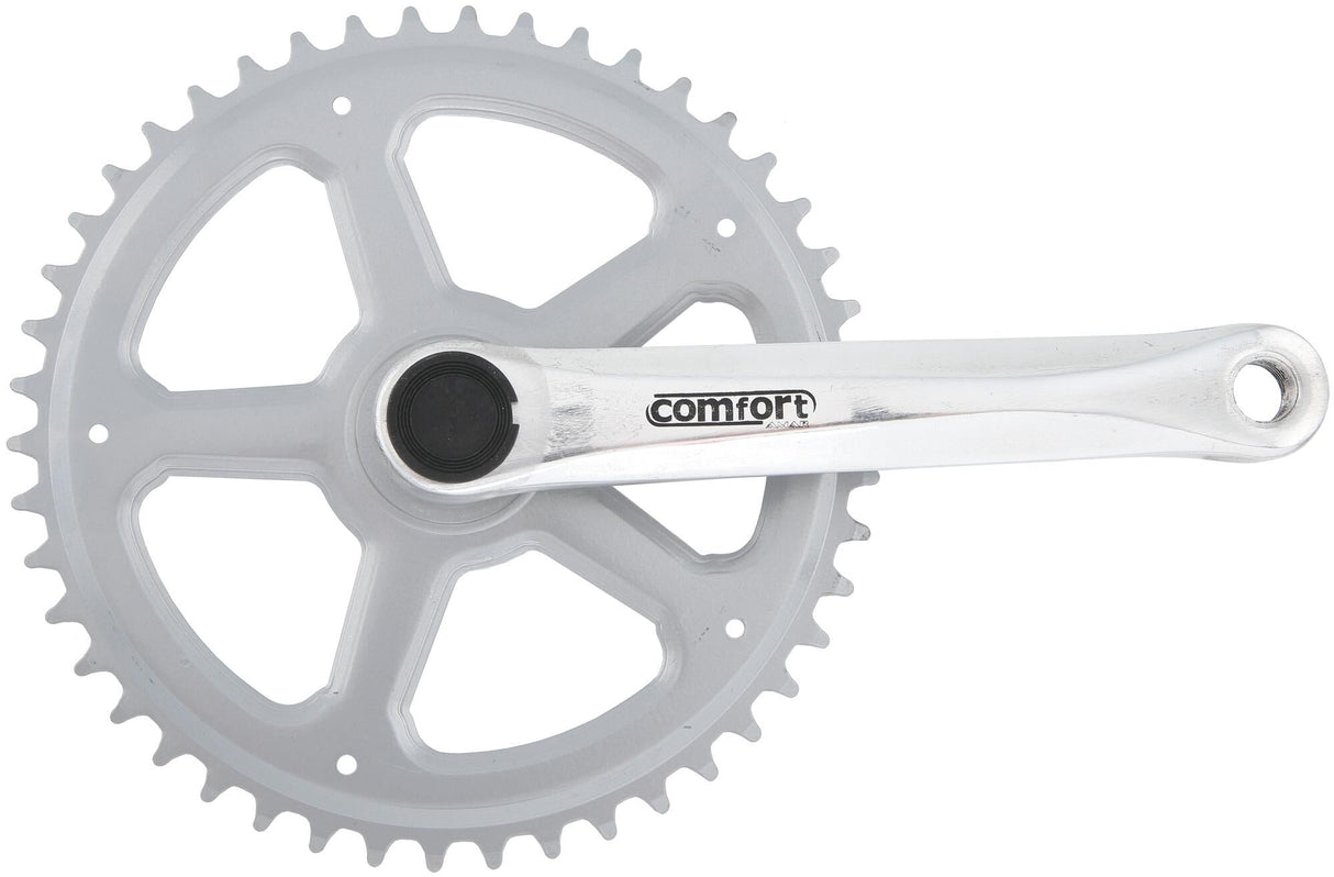 Amar crankstel crankset 4-edge 46t 1-speed 1 2x3 32 alu sil.