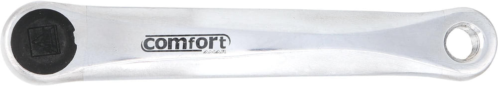 Amar crankset left crank 170mm aluminum sil.