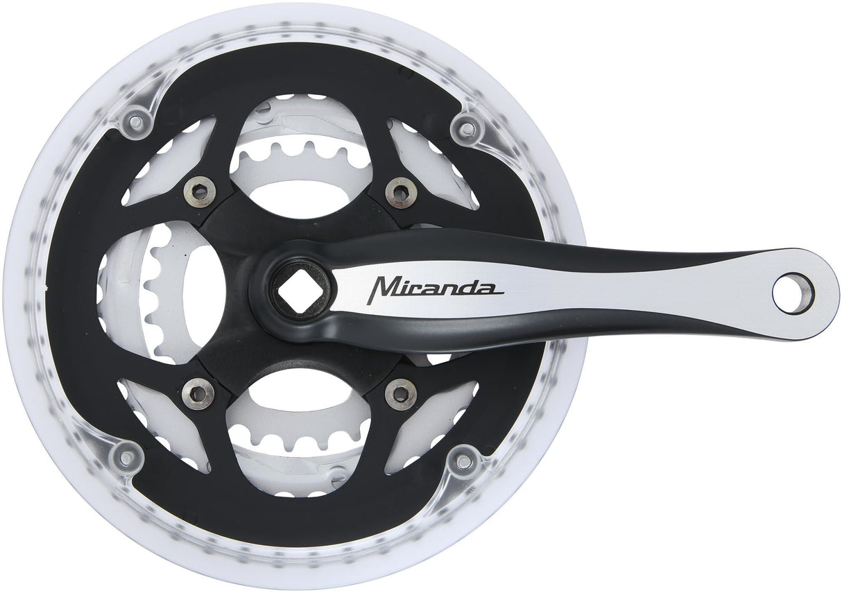 Miranda crankstel beta 3r plus crankset beta 3r plus 170mm 28 38 48t w.cg