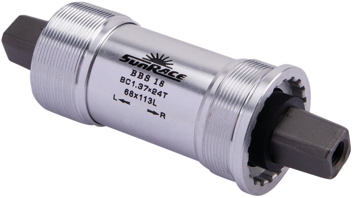 Sunrace bottom bracket 68 118mm aluminum bbs18-118