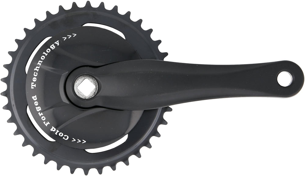 Miranda crankset crankset 170mm steel alu, black
