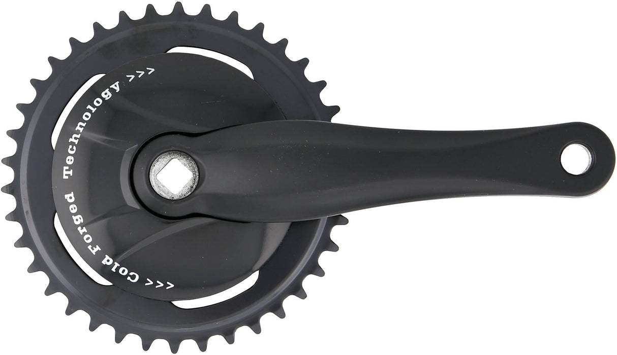 Miranda crankset crankset 170mm steel alu, black