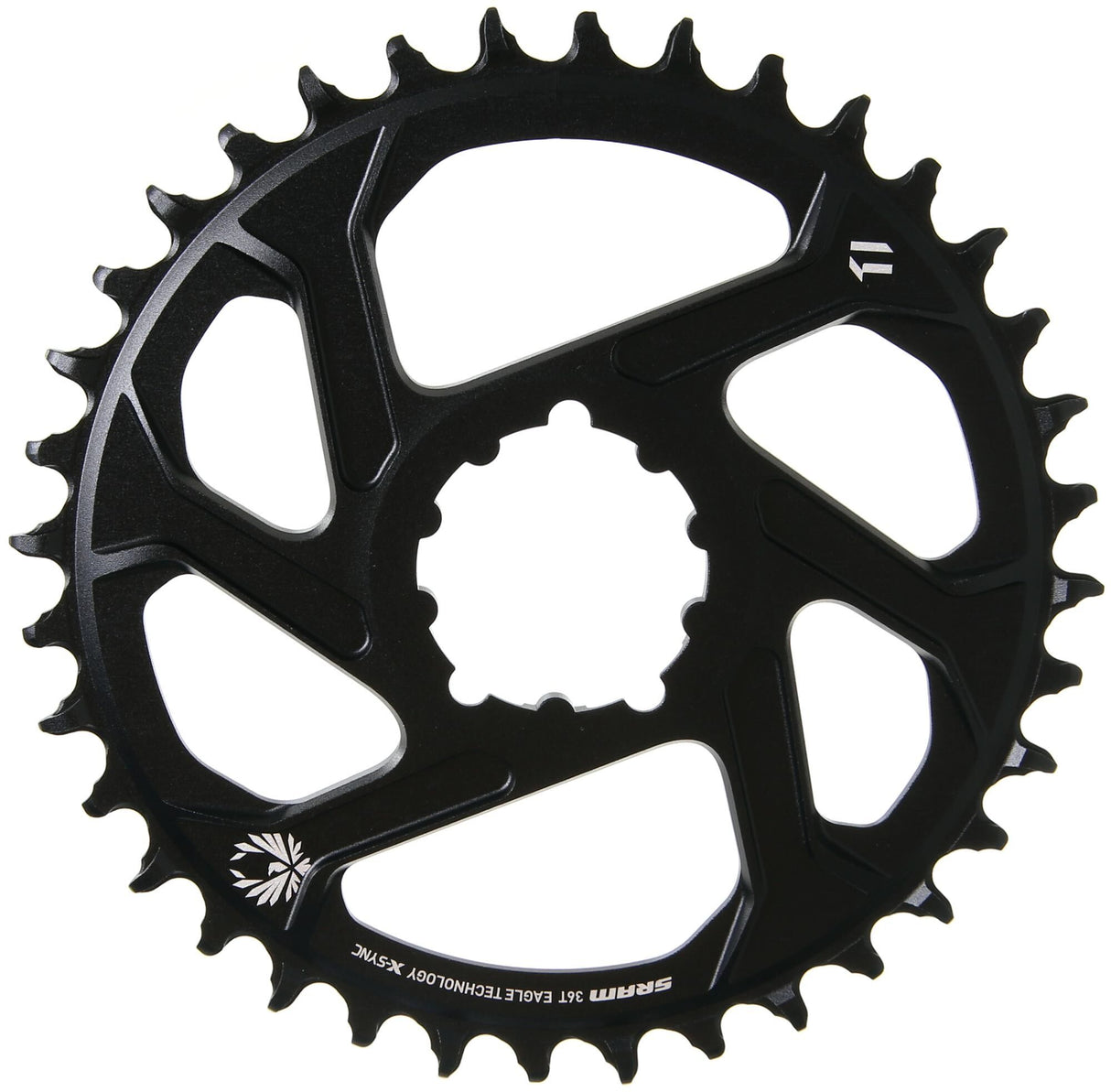 Sram chainring x-sync 2 chain ring x-sync 2 36t black
