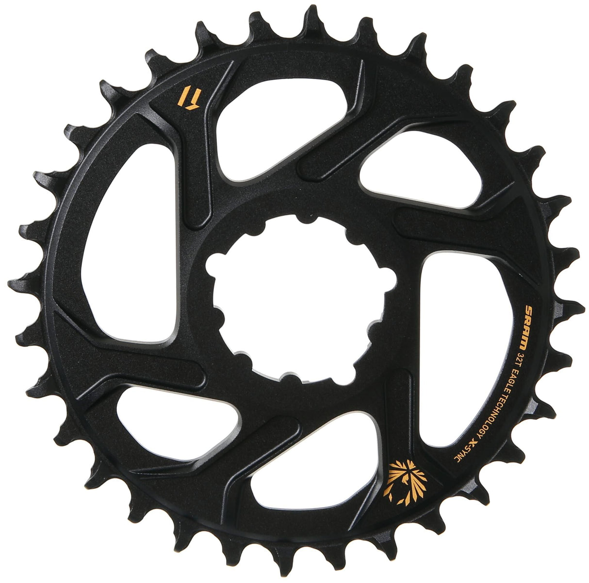 Sram chainring x-sync 2 chain ring x-sync 2 32t gold