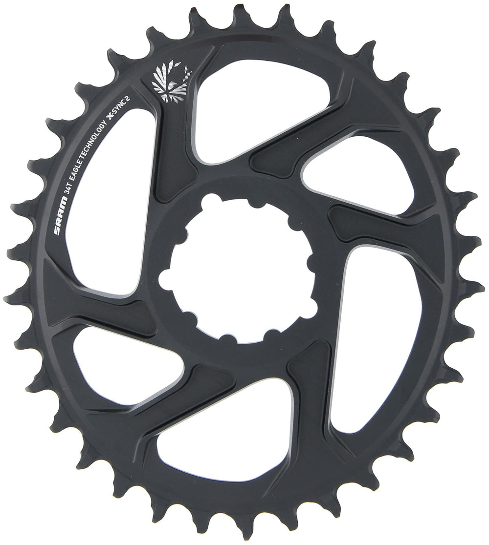 Sram chainring x-sync 2 oval chain ring x-sync 2 oval alu, 34t.