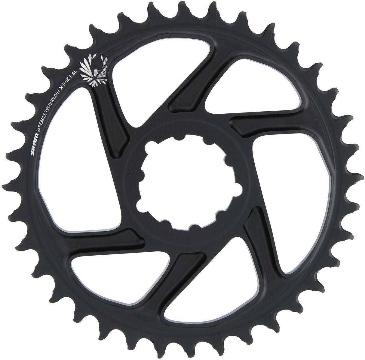 Sram chainring x-sync2 sl chain ring x-sync2 sl 36 teeth alu black