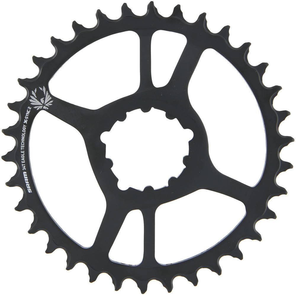 Sram chainring x-sync 2 chain ring x-sync2 34 teeth steel black