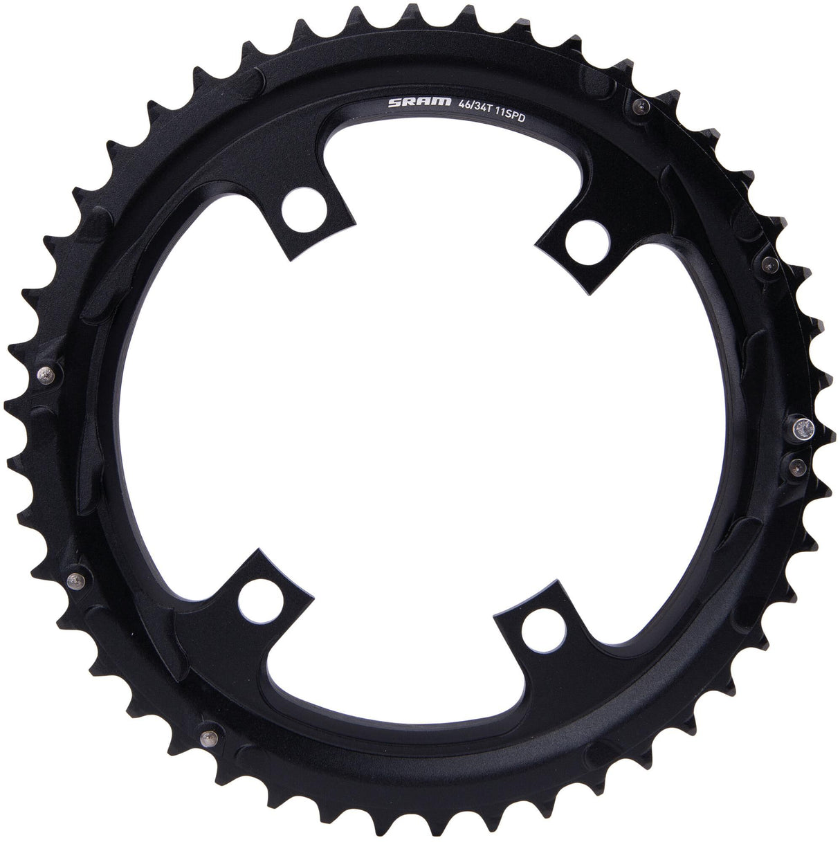 Sram chainring s390 chain ring s390 46t. aluminum black
