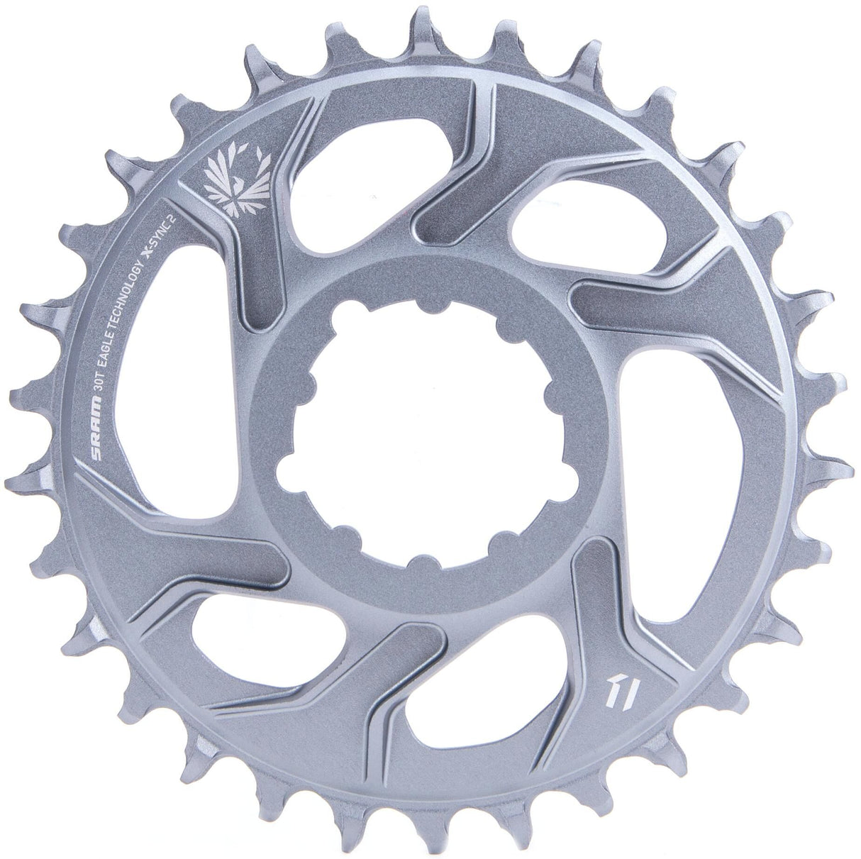 Sram chainring x-sync 2 chain ring x-sync 2 30 teeth alu polar gray