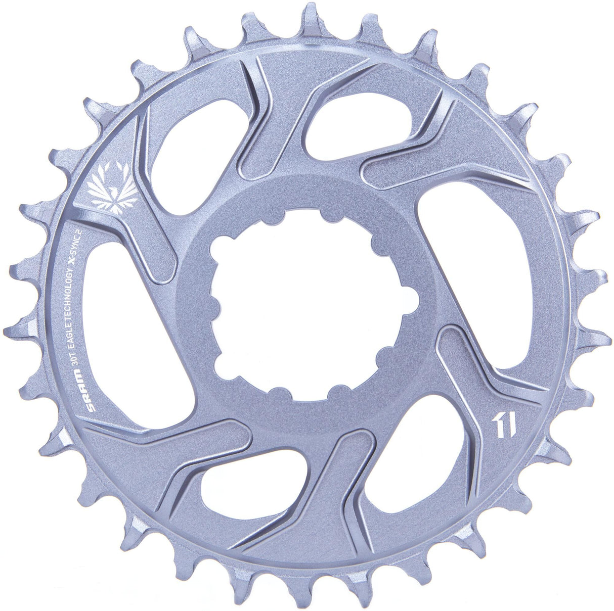 Sram chainring x-sync 2 chain ring x-sync 2 30t polar gray