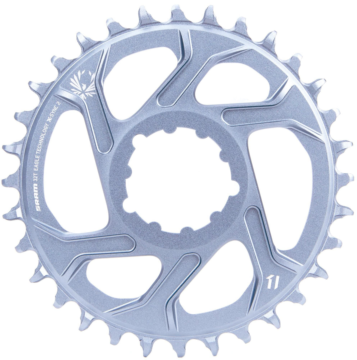 Sram chainring x-sync 2 chain ring x-sync 2 32t polar gray