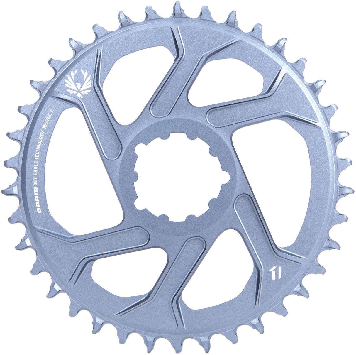 Sram chainring x-sync 2 chain ring x-sync 2 38t polar gray