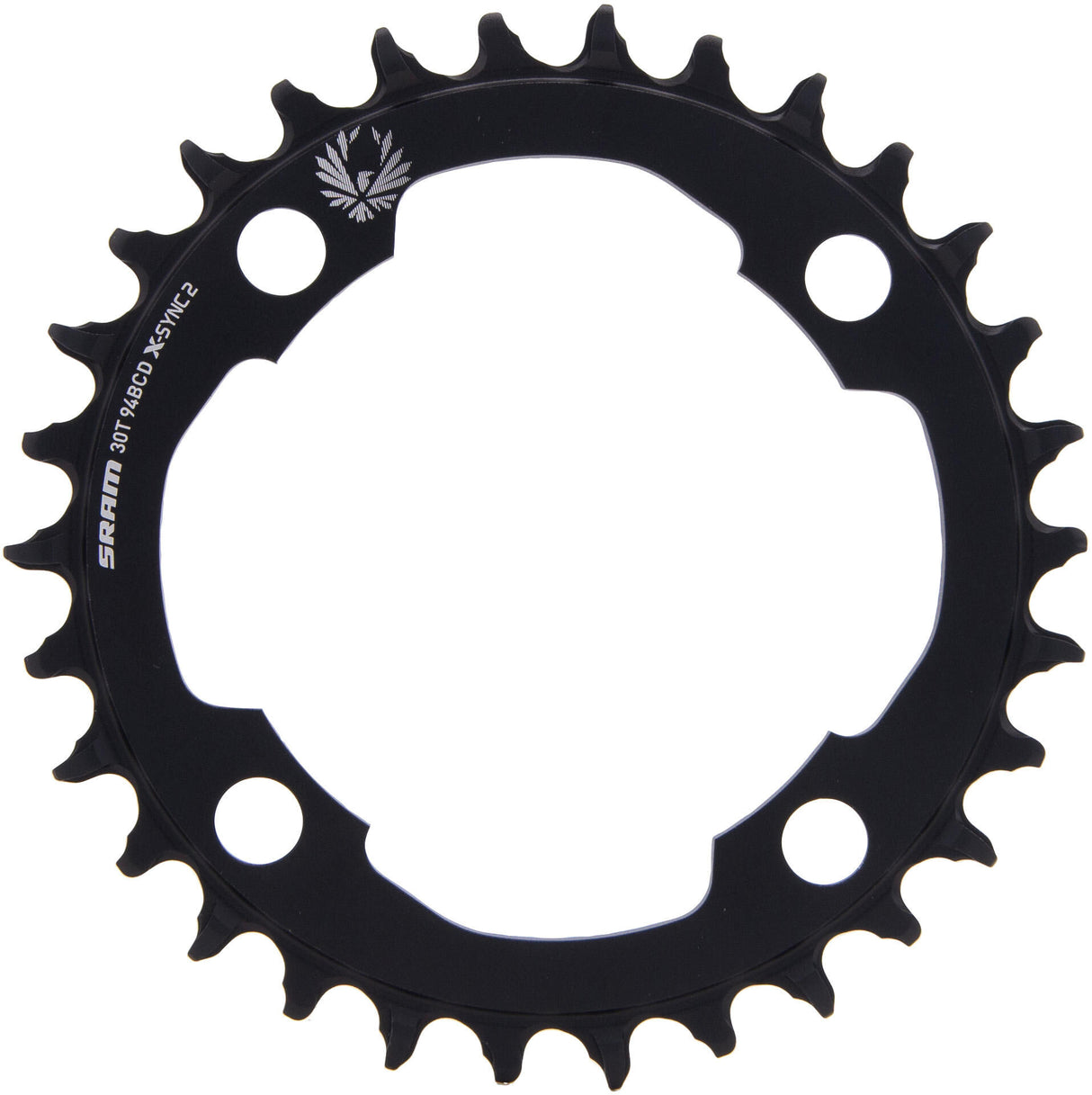 Sram chainring x-sync 2 chain ring x-sync 30 teeth alu black