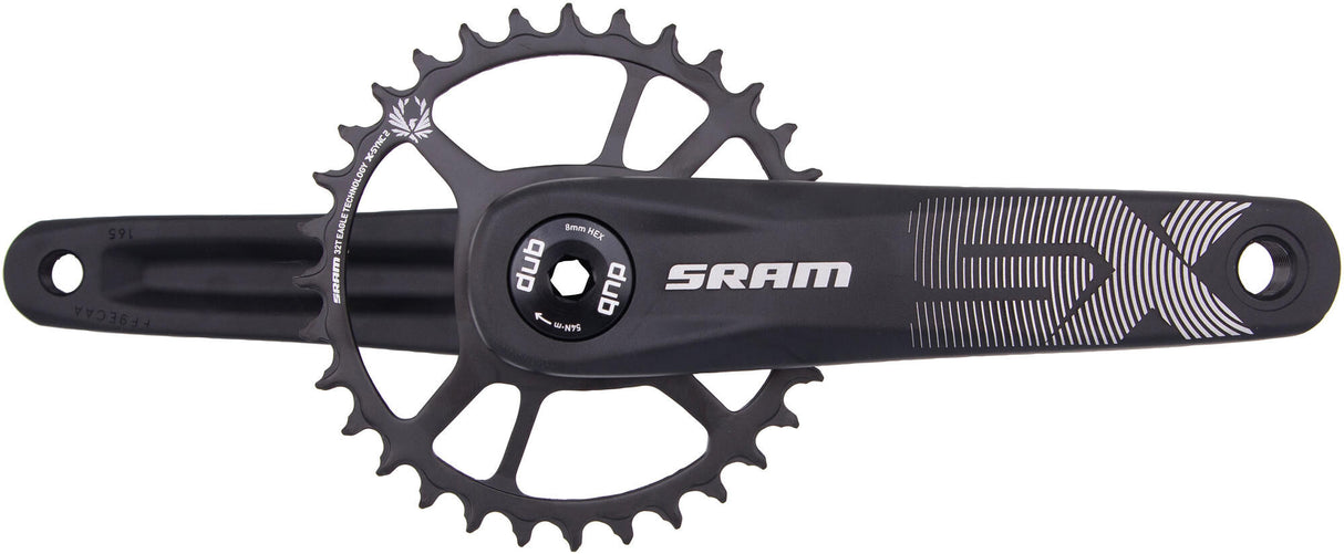 Sram crankstel sx eagle crankset force axs dub 32t 165mm