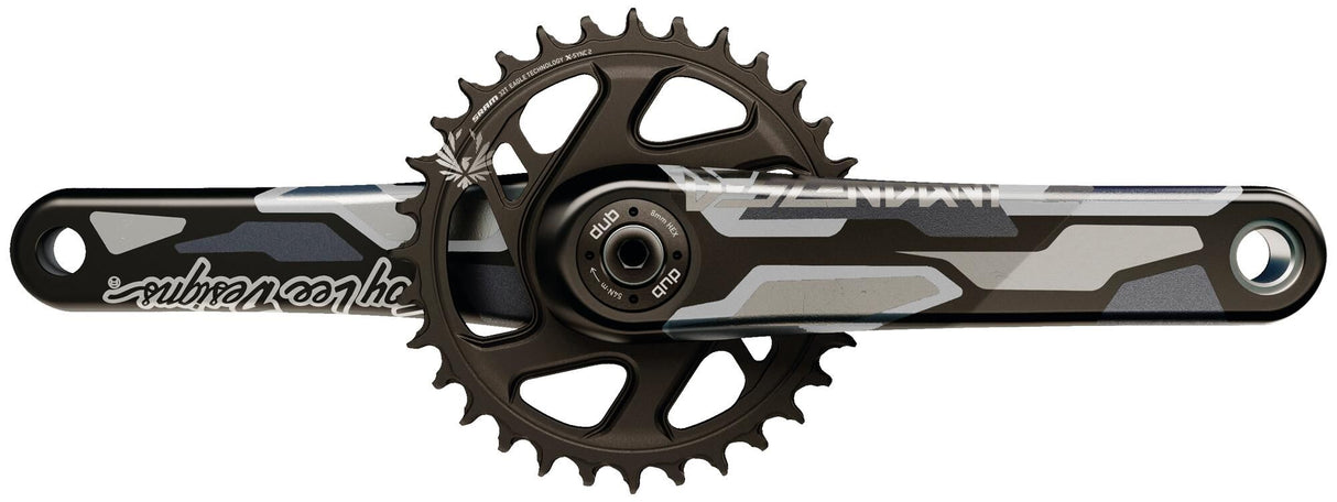 Truvativ crankset descendant troy lee design eagle dh crankset truv.desc.troy lee de.eagle dh dub73 32t
