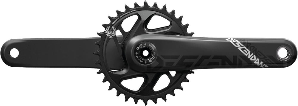 Truvativ crankset descendant carbon eagle crank set desce. carb.eagle 32t.dub