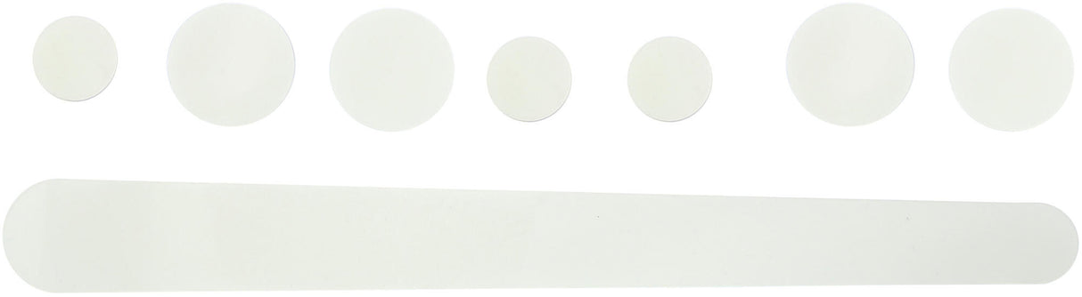 Contec rear fork frame protection set full screen ct frame prot.full screen set, transparent