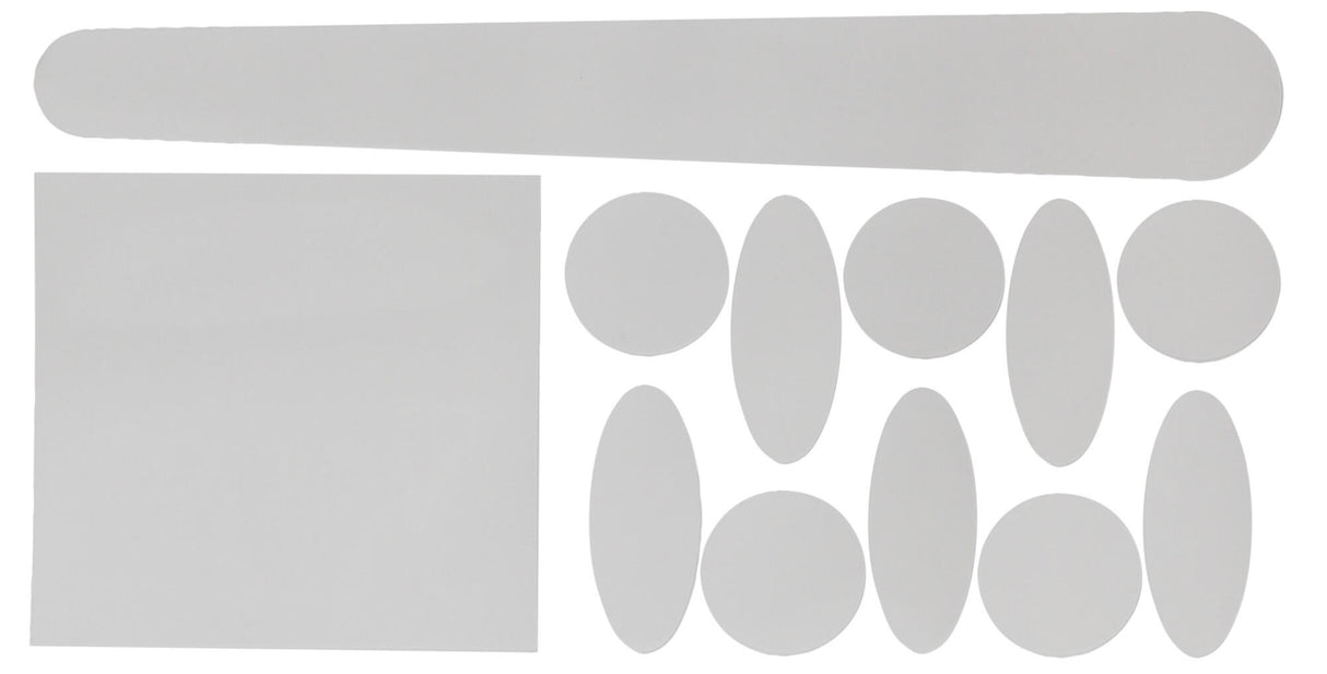 Contec rear fork frame protection set full hd ct frame prot.full hd set, transparent