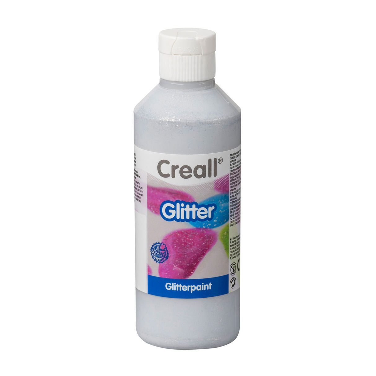 Creall Glitter Paint Silver, 250 мл