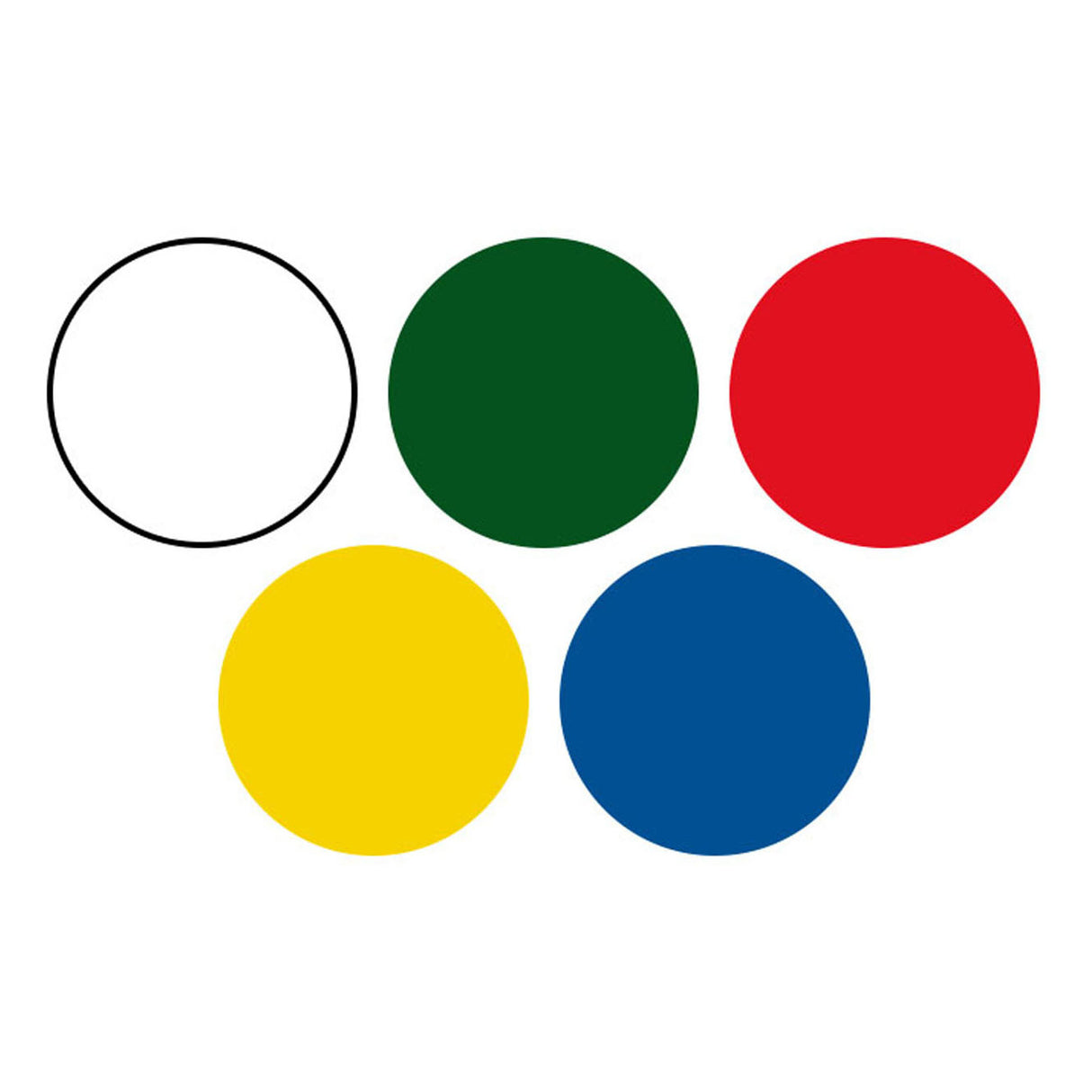 Creall Supersoft Clay 5 colours, 450gr.