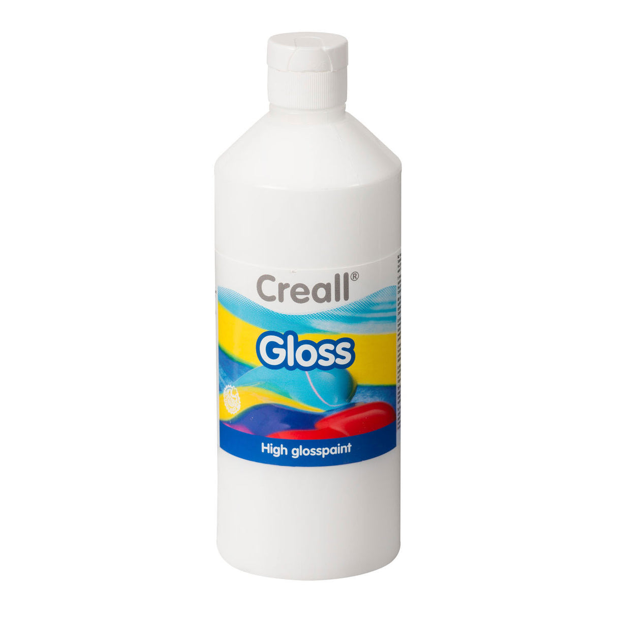 Creall gloss gloss paint white, 500ml