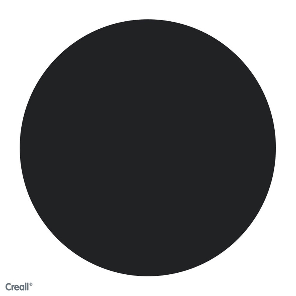 Creall Gloss Gloss Paint noir, 500 ml
