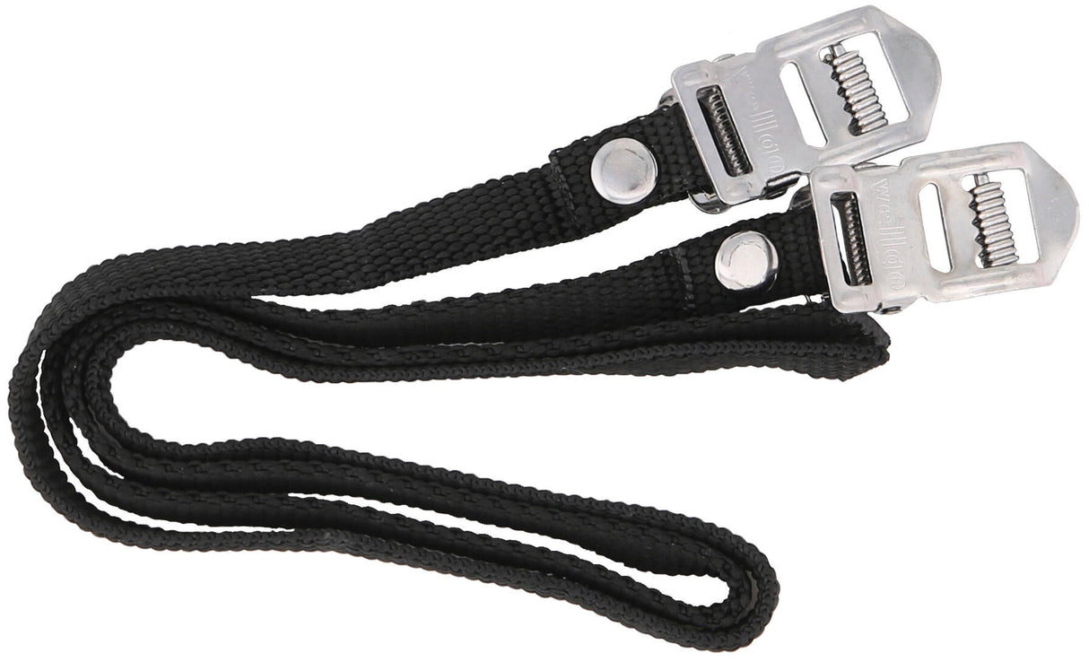 Contec toe clip straps nylon strap ct pedal strap nylon nylon black 2pcs