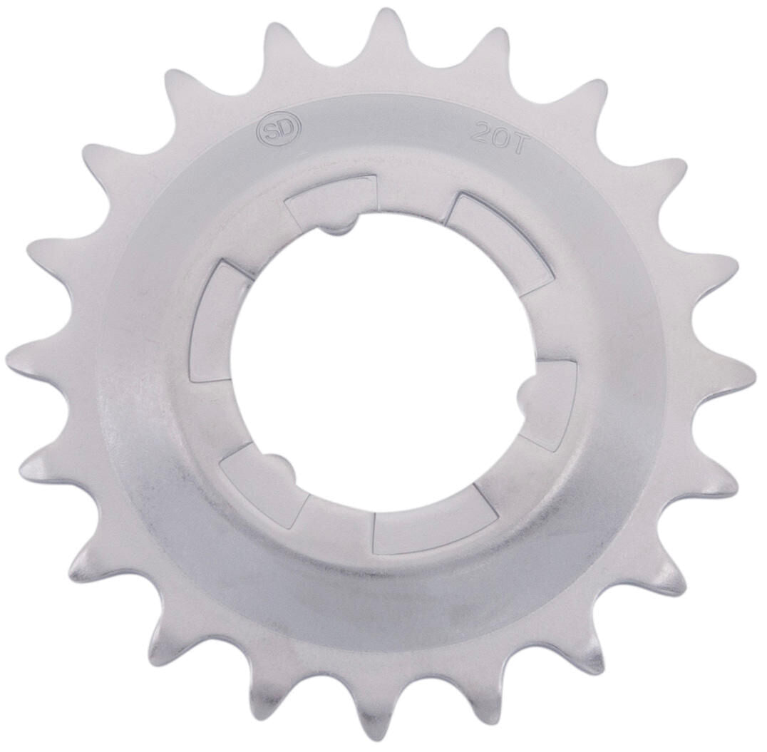 Shimano Gear 20t Hub interno argento