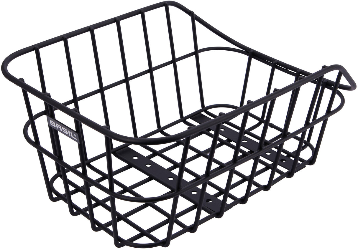 Basil Cento Alu - Basquero de bicicletas - En la parte posterior - Negro