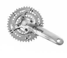 Crankstel mighty 7 8-speed | 42-32-22t zilver | +2
