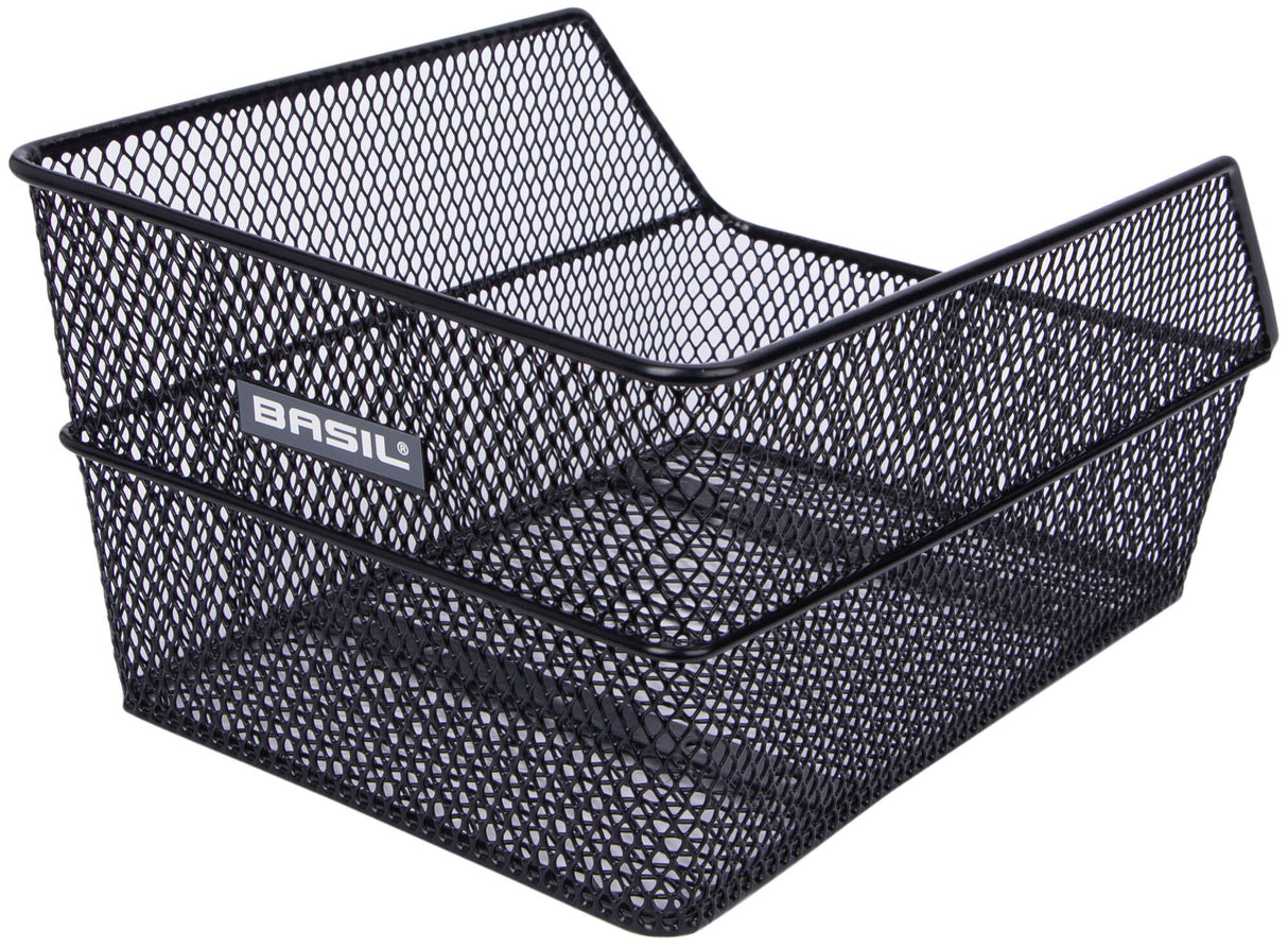 Basilikum Cento S - Fahrradkorb - auf der Rückseite - schwarz