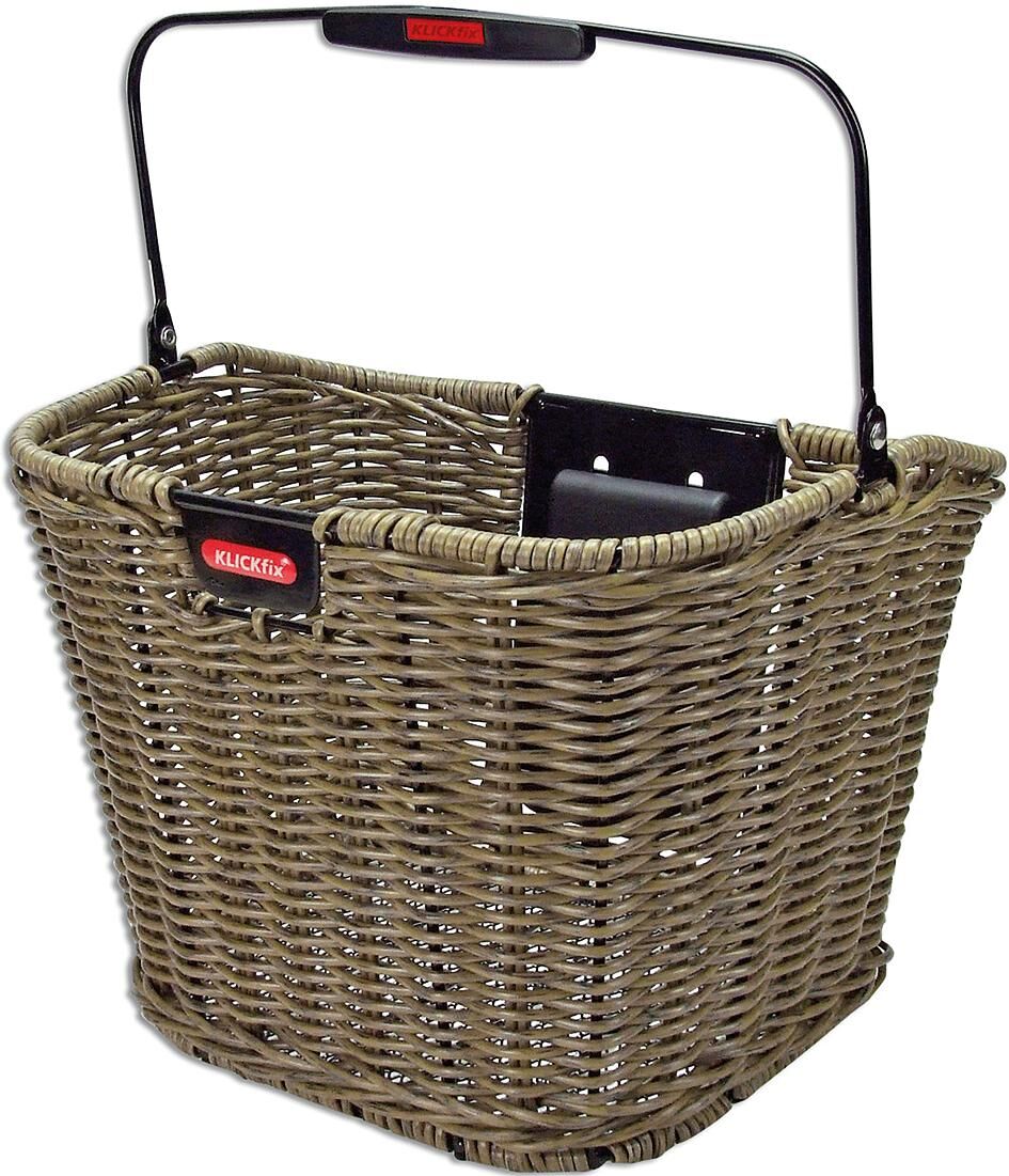 Rixen kaul basket, front structura retro fr.basket rk structura retro olive brown