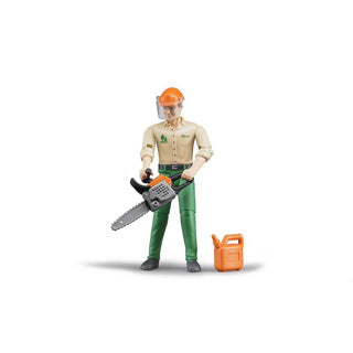 Bruder bworld forestry figure with accessories