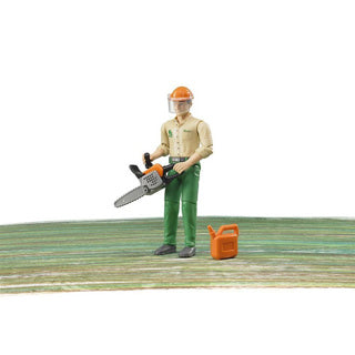 Bruder bworld forestry figure with accessories