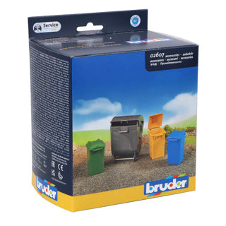 Bruder waste bins