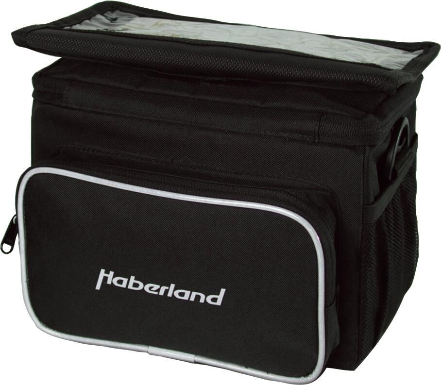 Haberland handlebar bag classic bar bag classic black