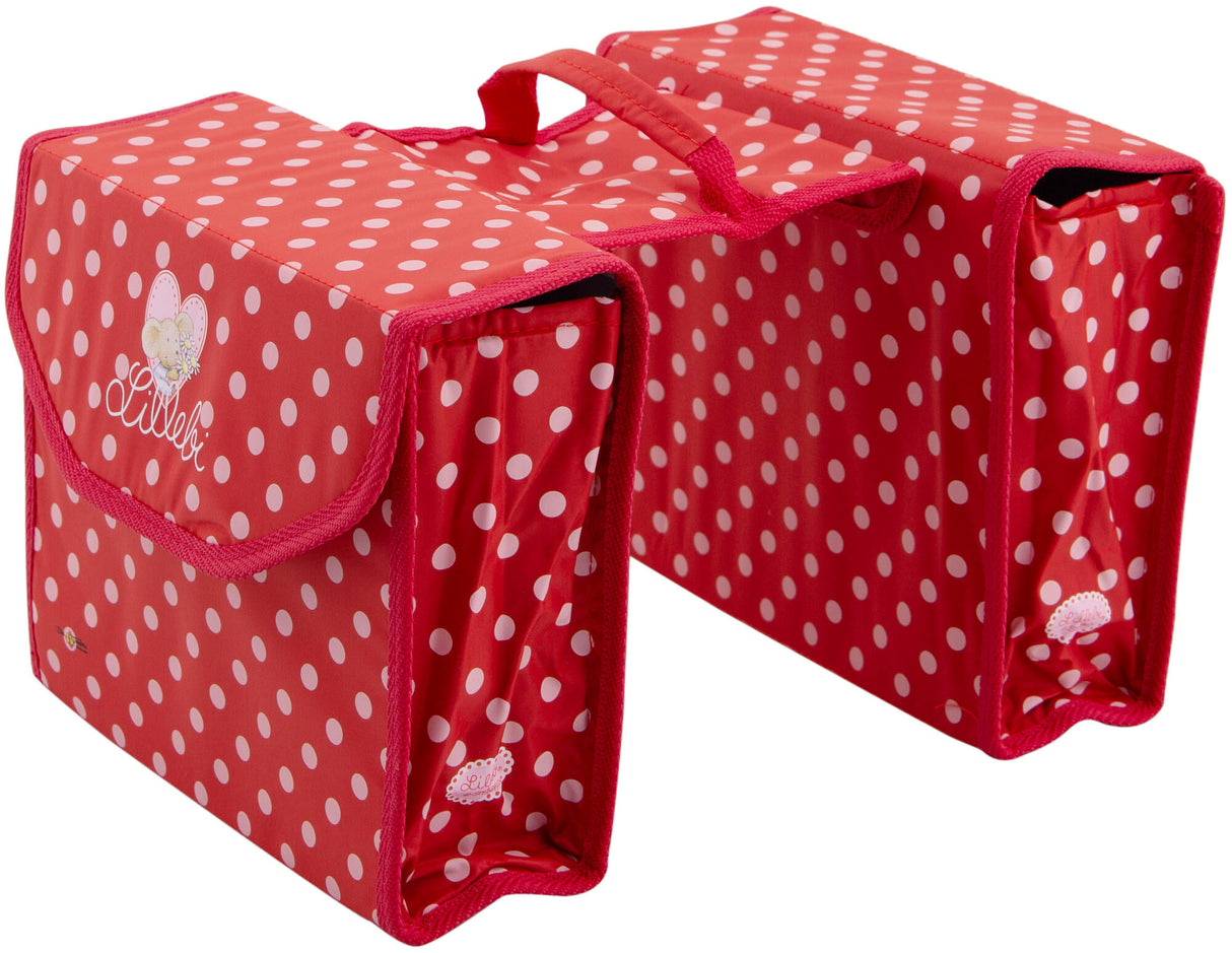 Bike fashion double children's bag lillebi double bag lillebi