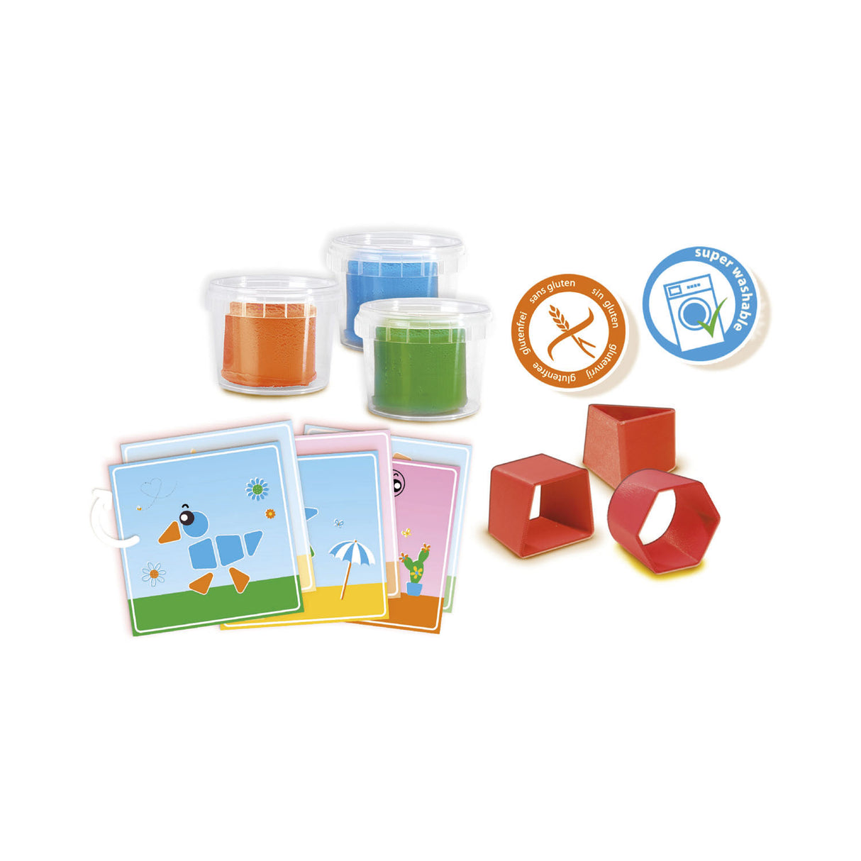 Ses az első - agyag kiállóval