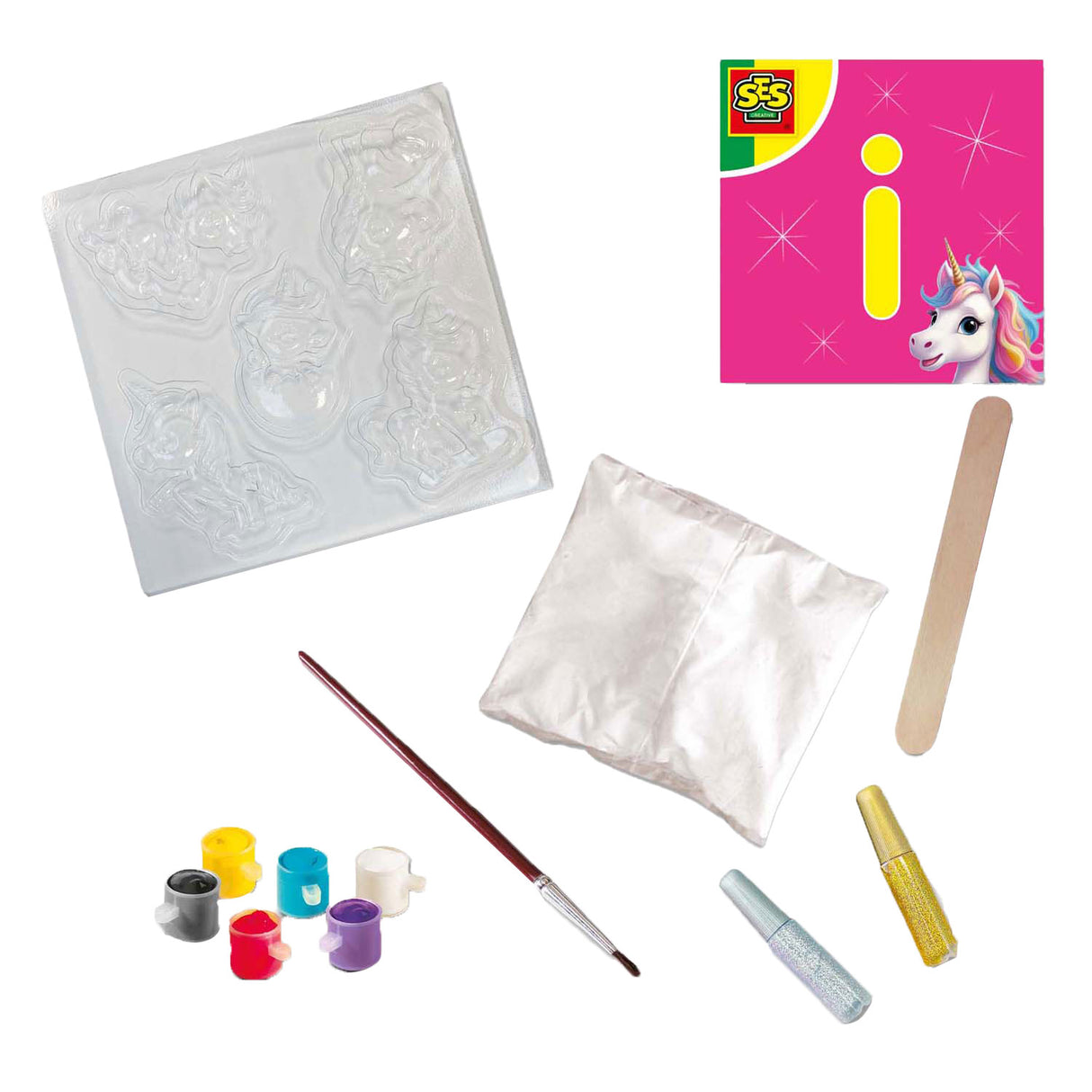 Casting and painting - unicorn