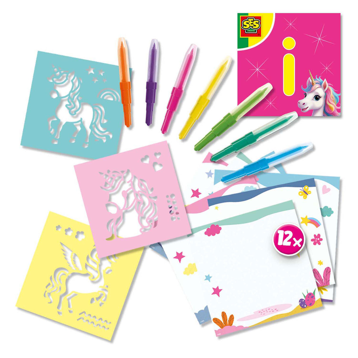 Четка за аерограф Ses blow - еднорог