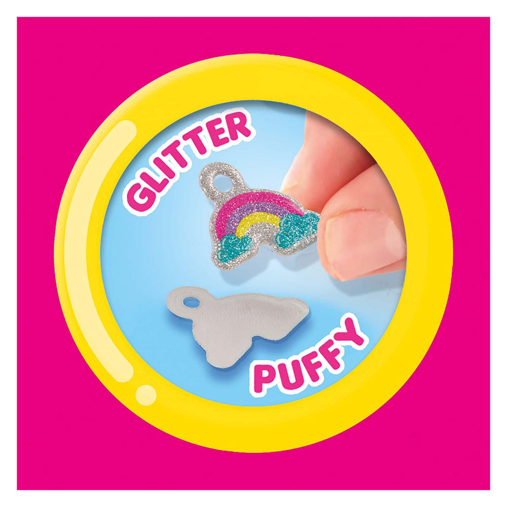Ses puffy glitter sticker bracelets
