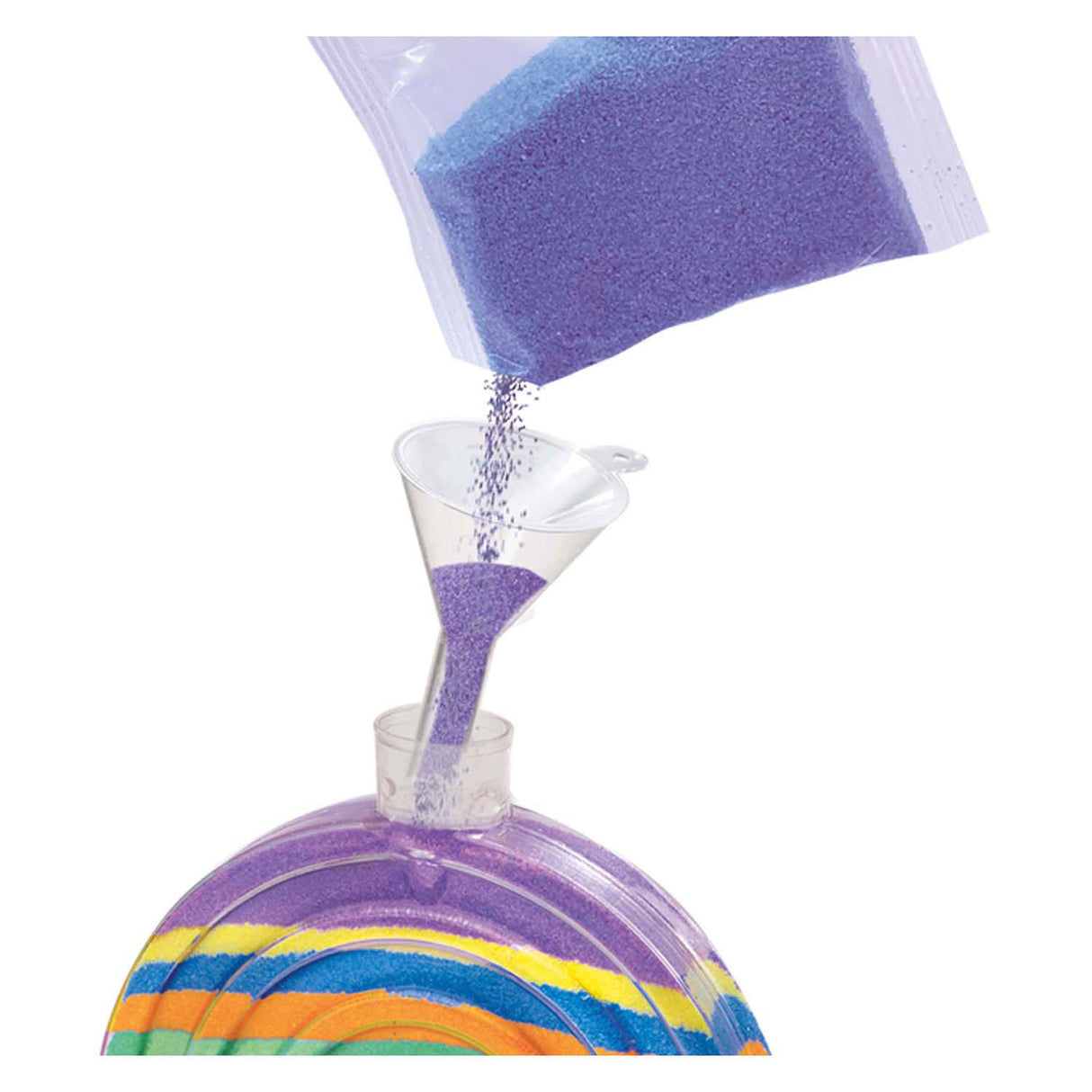 Ses galaxy sand art - unicorn and rainbow